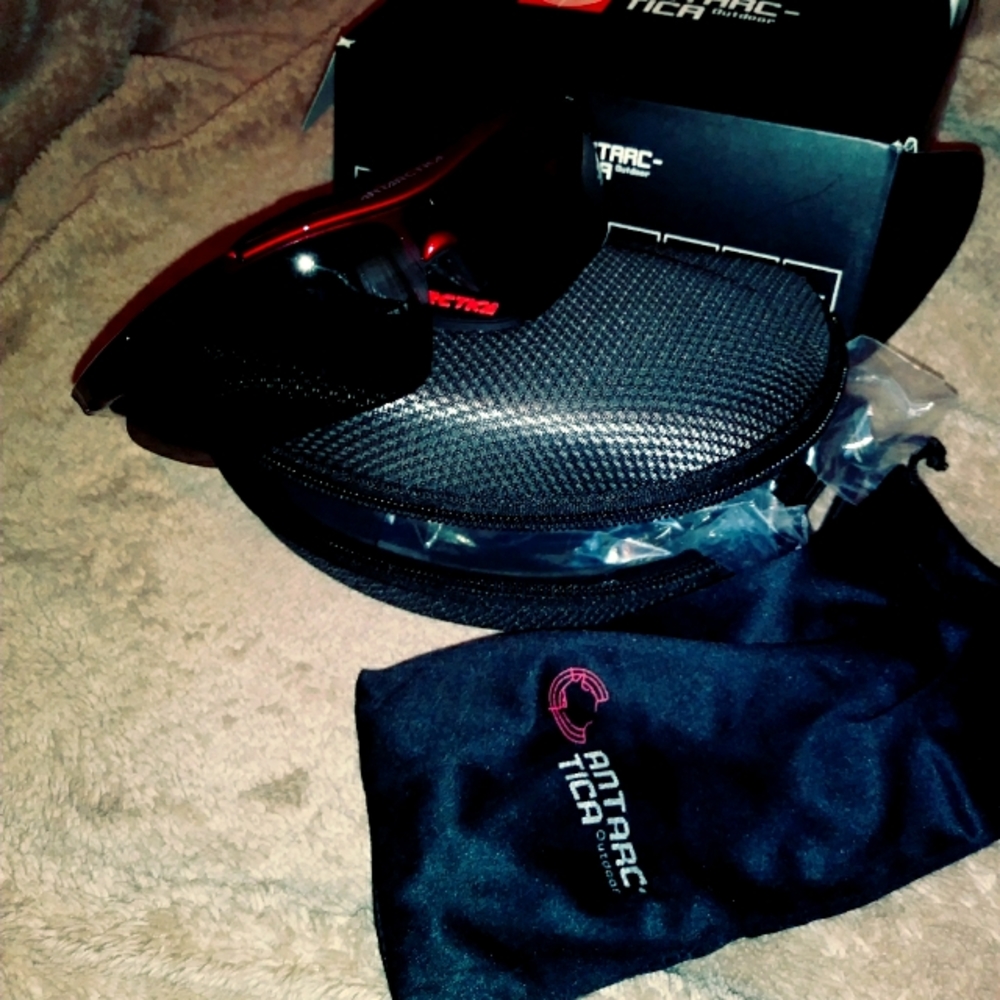 Unisex Riding Eyewear...Antarctica brand shades, lenses tint, clear, yellow